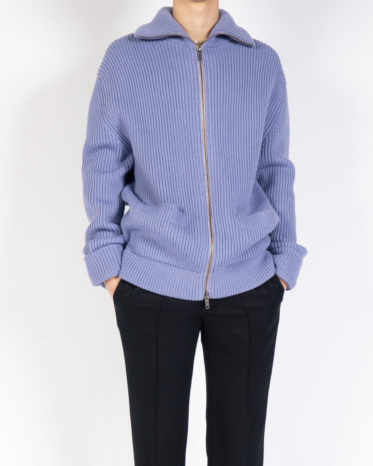 Lilac chunky outlet cardigan