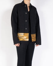 Load image into Gallery viewer, SS20 Leo Detail Black Workwear Jacket