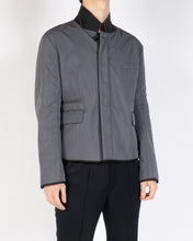 Load image into Gallery viewer, FW19 Padded Grey Nyon Zip Jacket