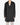FW19 Grey Workwear Coat with Leather Pocket