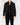 FW18 Black Workwear Jacket with Removable Quilted Lining