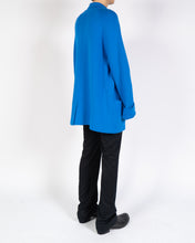 Load image into Gallery viewer, FW19 Blue Oversized Cashmere Cardigan