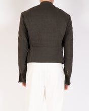 Load image into Gallery viewer, SS15 Grey Biker Cotton Jacket