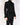 SS18 Black Double Breasted Blazer with White Stitching