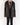 FW15 Zipped Black Leather Coat