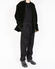 Load image into Gallery viewer, FW20 Green Velvet Quilted Overshirt