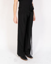 Load image into Gallery viewer, SS19 Black Belted Wool Trousers