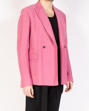 Load image into Gallery viewer, FW17 Pink Double Breasted Wool Blazer