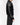FW17 Black Leather Patch Cardigan Jacket