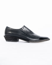 Load image into Gallery viewer, SS20 Black Leather Slip On Derby