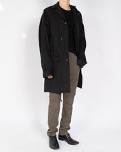 Load image into Gallery viewer, FW16 Black Cotton Workwear Coat