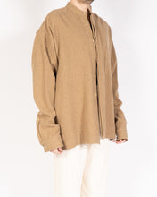 Load image into Gallery viewer, FW20 Oversized Beige Mandarin Collar Shirt