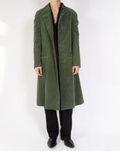 Load image into Gallery viewer, FW20 Green Oversized Cord Coat