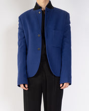 Load image into Gallery viewer, FW19 Blue Wool Officier Blazer