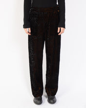 Load image into Gallery viewer, FW18 Floral Velvet Pyjama Trousers