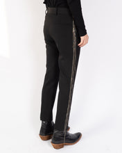 Load image into Gallery viewer, SS20 Classic Black Trousers with Silver Embellishment Sample