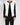 SS20 Biker Waistcoat in White Cotton