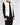 SS20 Biker Waistcoat in White Cotton