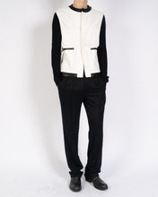 Load image into Gallery viewer, SS20 White Cotton Waist-Coat