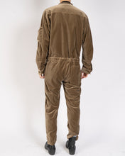 Load image into Gallery viewer, FW20 Brown Velvet Workwear Jumpsuit