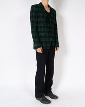 Load image into Gallery viewer, FW17 Turner Green Checked Blazer Sample