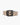 SS17 Golden Metallic Slim Leather Belt
