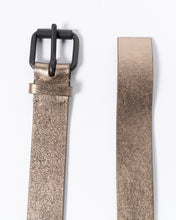 Load image into Gallery viewer, SS17 Metallic Leather Belt Thick