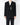 SS19 Black Blazer with Strap Collar