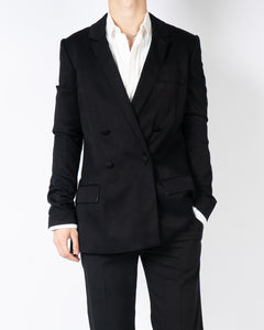 SS19 Double Breasted Viscose Blazer