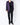 SS12 Boxy Blazer in Purple Silk Jacquard
