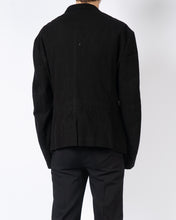 Load image into Gallery viewer, FW17 Black Officiers Wool Blazer Jacket