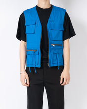 Load image into Gallery viewer, SS19 Electric Blue Army Waistcoat 1 of 1 Sample Piece