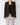 FW16 Cropped Brown Tuxedo Blazer