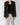 SS18 Collarless Khaki Viscose Blazer 1 of 1 Sample