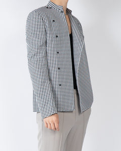 SS19 Grey Houndstooth Shirt Jacket 1 of 1 Sample