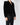 FW15 Black Velvet Bomber with Shoulder Pads