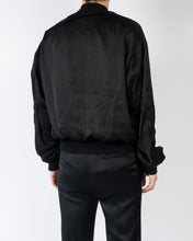 Load image into Gallery viewer, SS16 Black Satin Crewneck