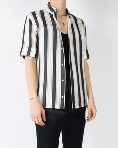 SS17 Striped Silk Shortsleeve Shirt