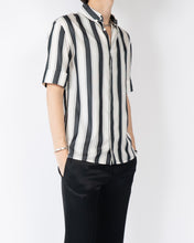 Load image into Gallery viewer, SS17 Striped Silk Shortsleeve Shirt