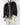 Black Amorpha Silk Satin College Bomber