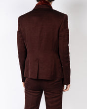 Load image into Gallery viewer, SS19 Chocolate Cropped Runway Blazer