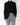 SS18 Black One-Button Officier Blazer Sample