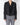 SS18 Black & White Cropped Double Breasted Blazer Sample