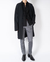 Load image into Gallery viewer, SS17 Black Cotton Workwear Coat Sample