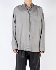 SS18 Grey Satin/Silk Shirt