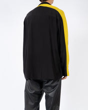Load image into Gallery viewer, FW18 Black &amp; Yellow Oversized Silk Shirt
