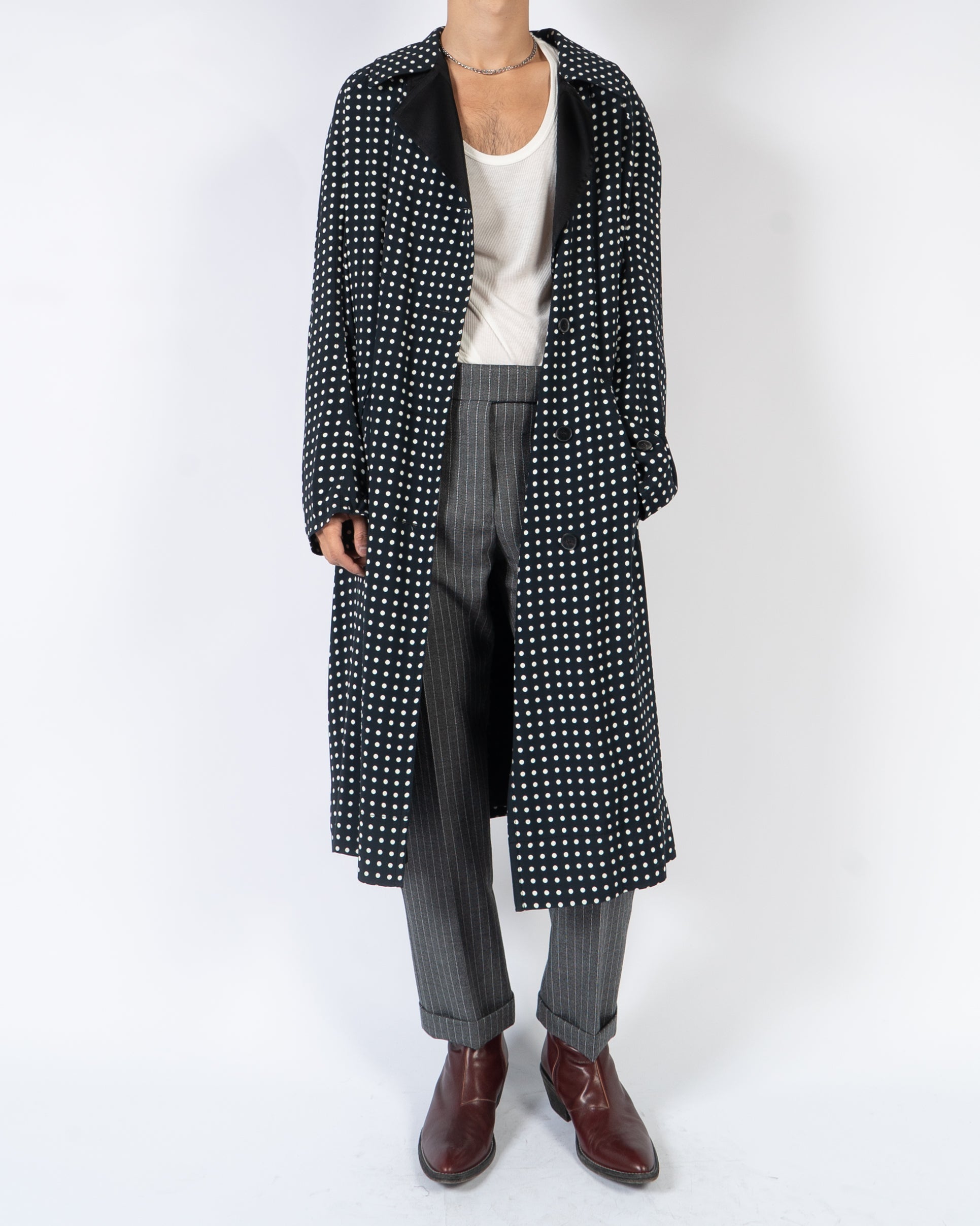 SS18 Oversized Polkadot Trenchcoat