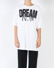 Load image into Gallery viewer, SS19 Printed T-Shirt &quot;Dream Now&quot; White