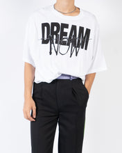 Load image into Gallery viewer, SS19 Printed T-Shirt &quot;Dream Now&quot; White