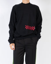 Load image into Gallery viewer, FW19 Red Checkered Embroidered Sweater